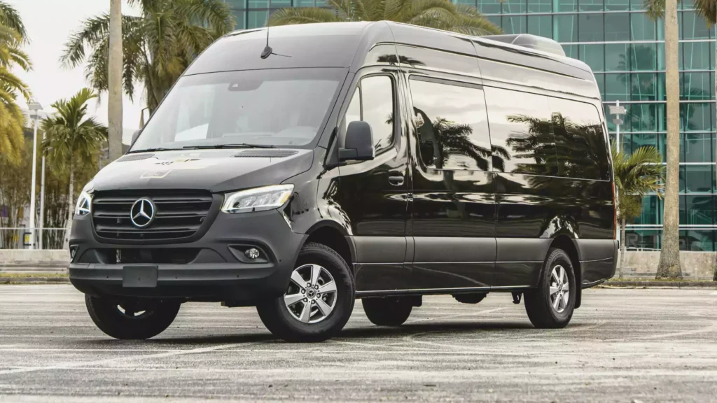 Luxury Sprinter van